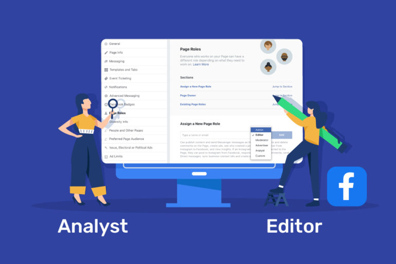 What is the difference between Analyst and Editor on Facebook? Difference between analyst and editor