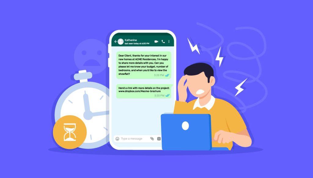leads not replying to your message