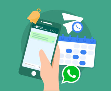 Can you schedule WhatsApp messages to your customers?