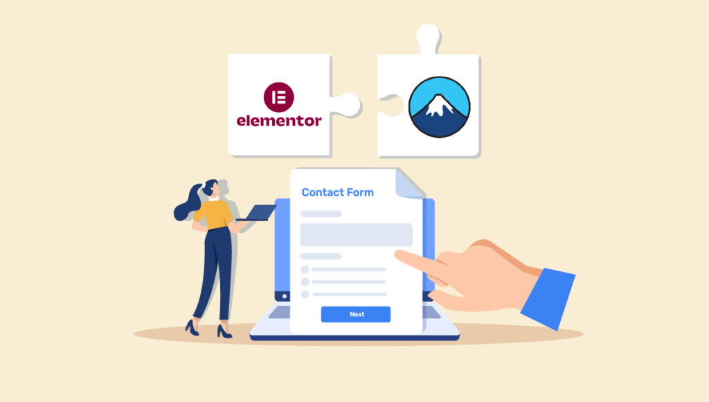 Add and customise Contact Form 7 Elementor