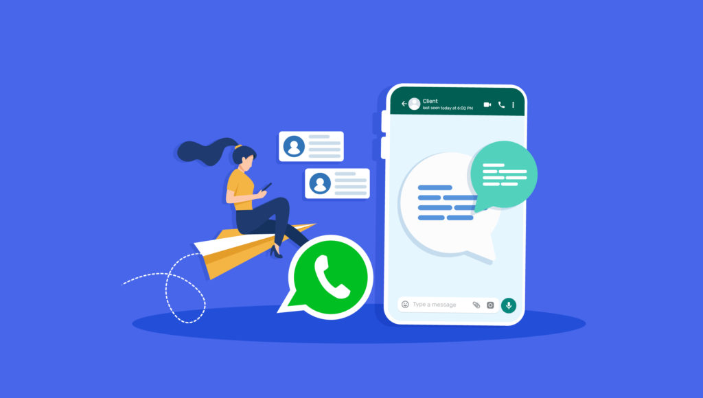 How to quickly WhatsApp new leads after meeting them