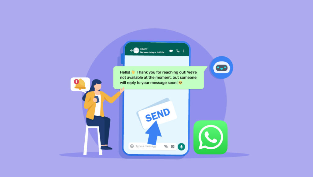 When should you use WhatsApp Business' autoresponder features?