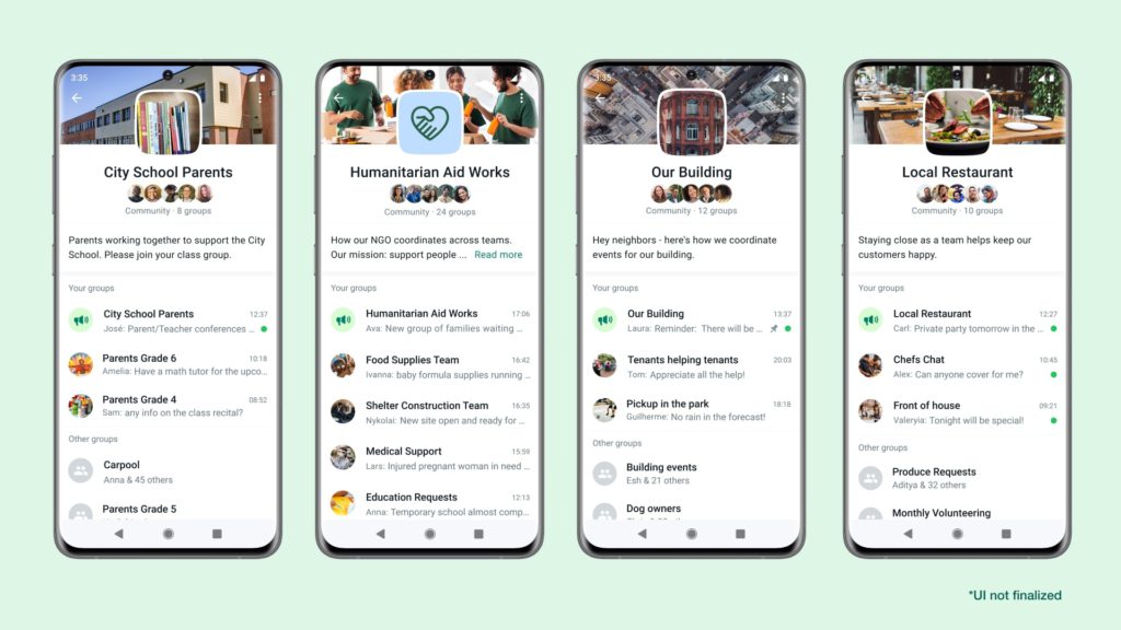 whatsapp communities use cases