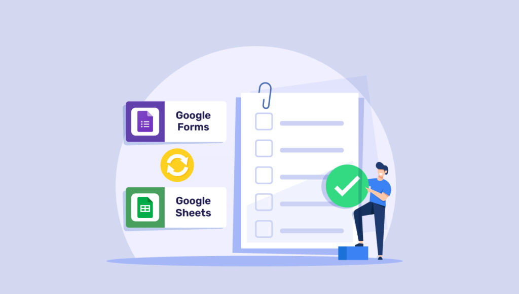how to connect google forms to google sheets
