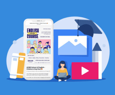 How to send media-rich content to promote your courses or education services