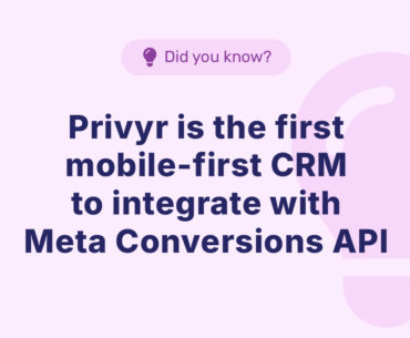 Meta Conversions API for Privyr CRM