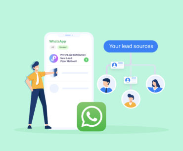 WhatsApp lead distribution