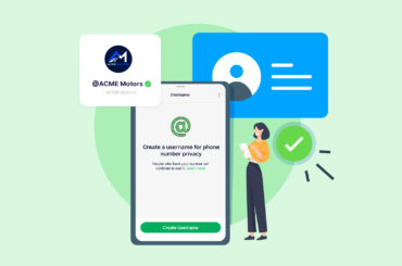 Sales and marketing platforms supporting whatsapp usernames