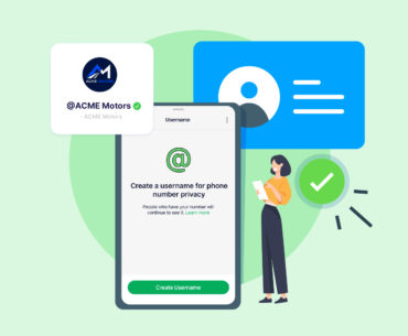 Sales and marketing platforms supporting whatsapp usernames