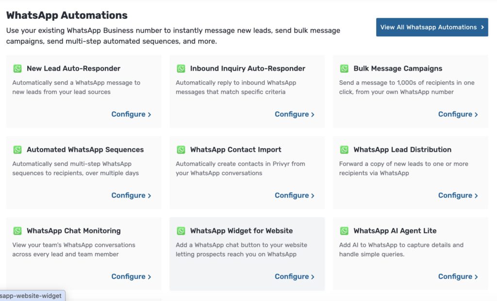 Rule-based Autoresponder on Privyr